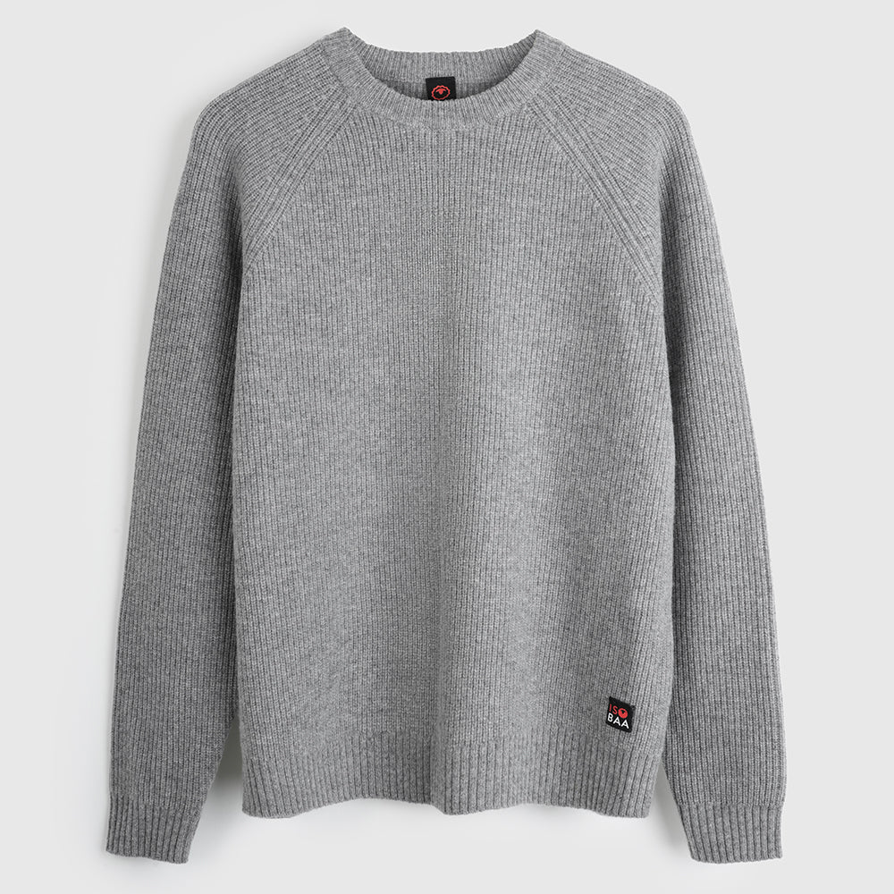 Herren Herdwick Merino Crew Sweater (Heather)