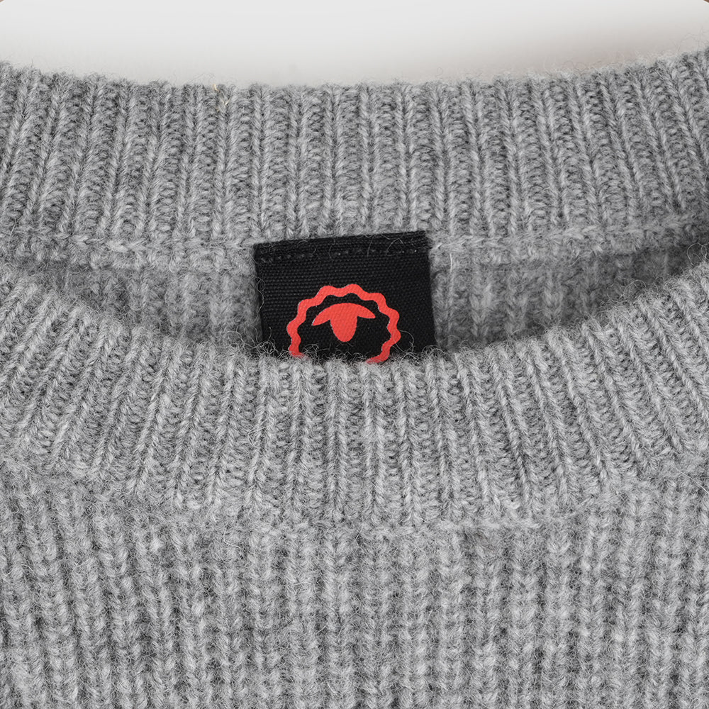 Herren Herdwick Merino Crew Sweater (Heather)
