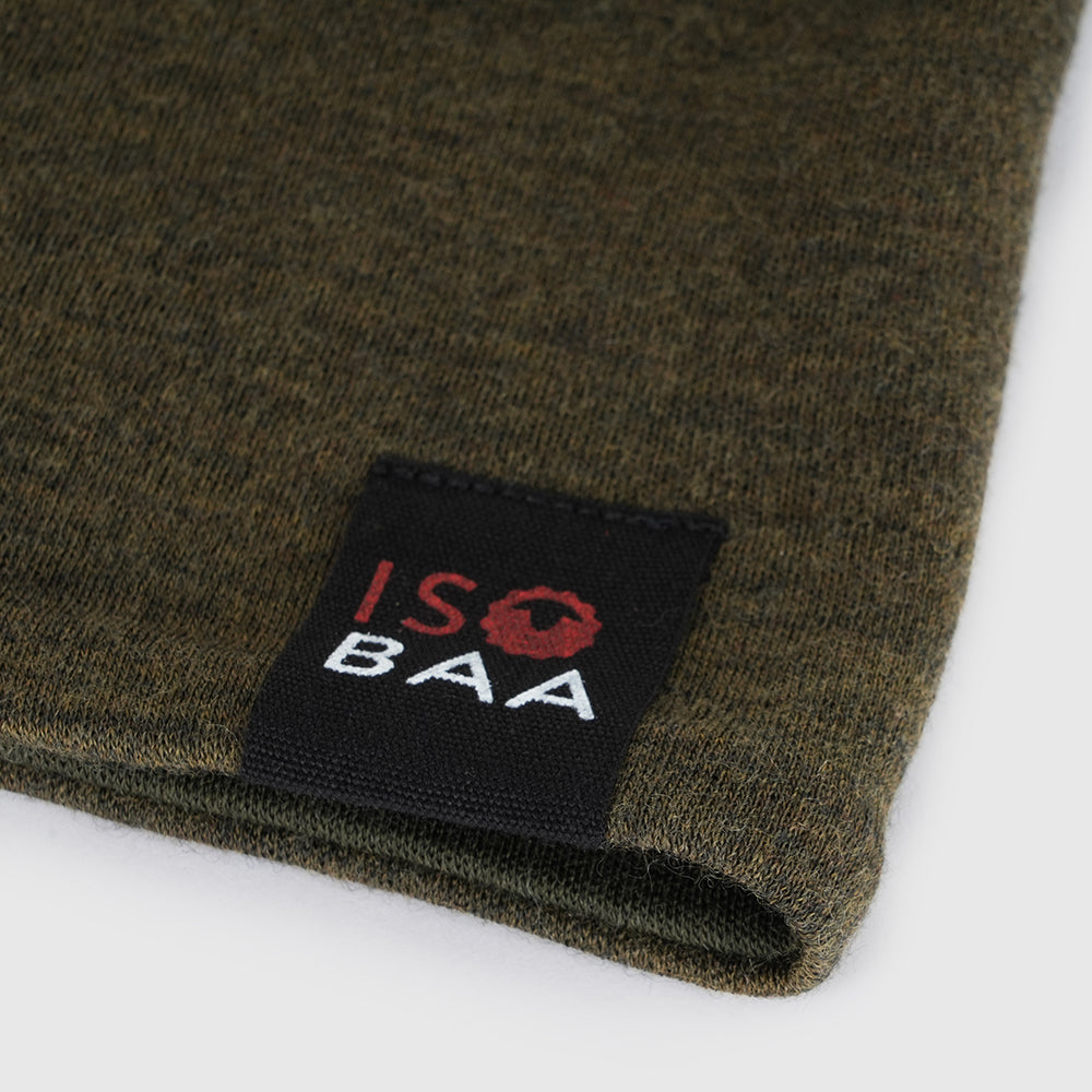 Merino 230 Beanie (Dark Olive)