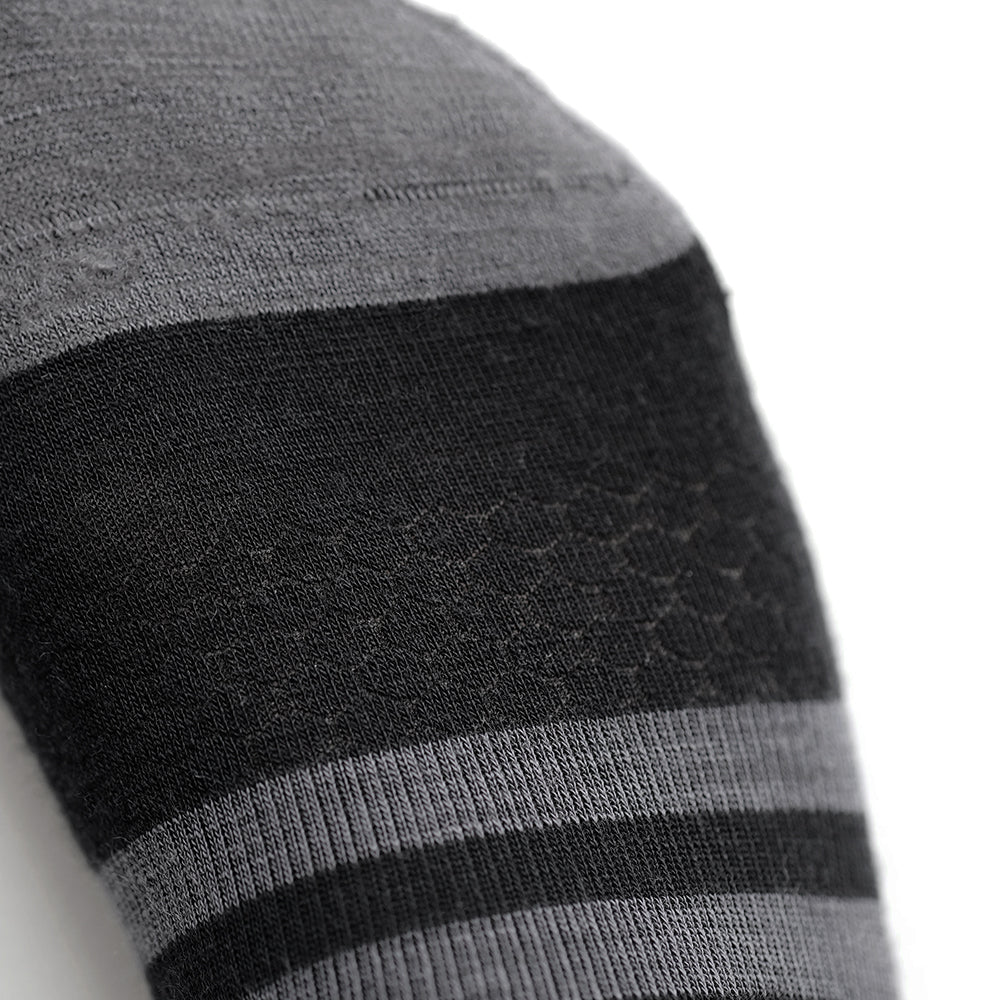 Mélange Mérinos Sports Socks (3 Pack - Black)