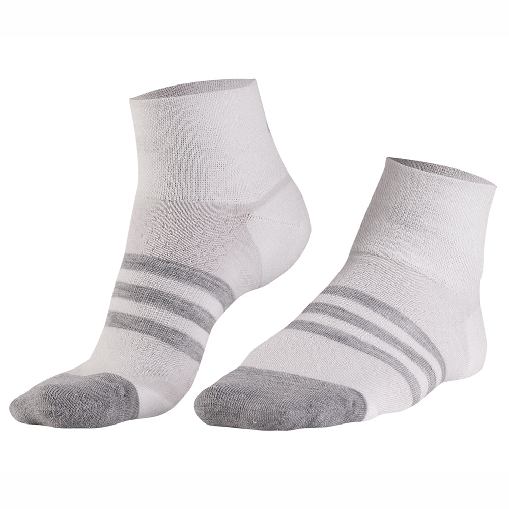 Mélange Mérinos Sports Socks (3 Pack - White)