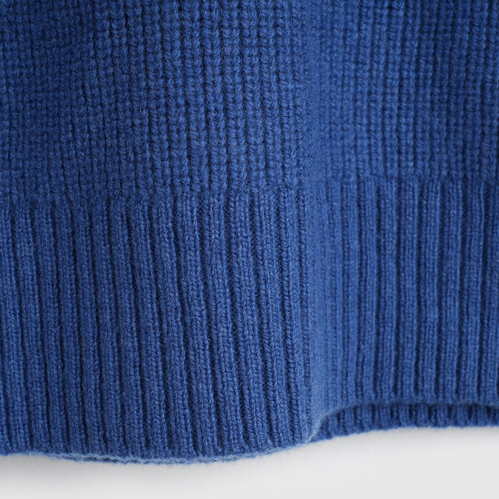 Damen Herdwick Merino Crew Sweater (Denim)