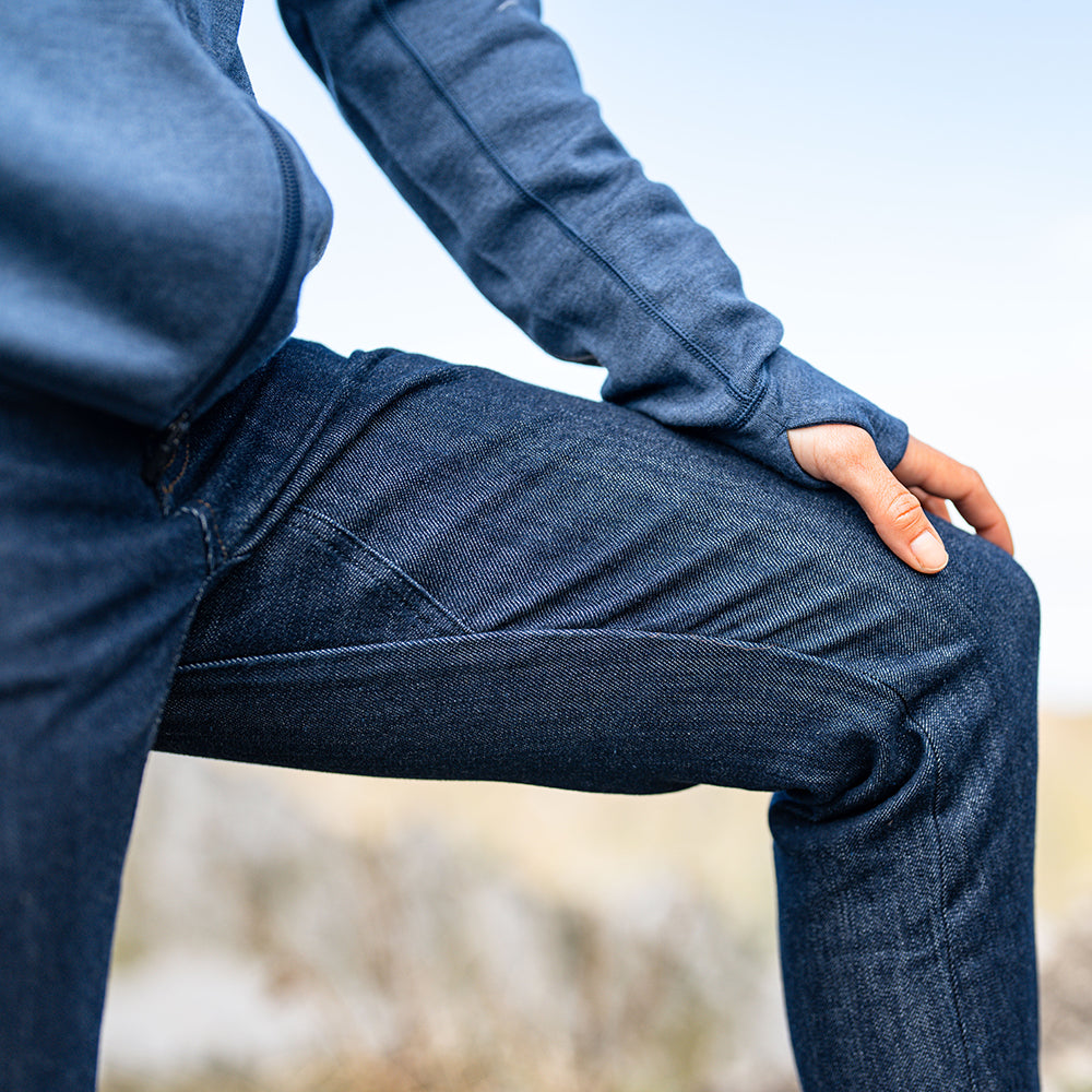 Denim stretch – il bouge avec toi, pas contre toi.