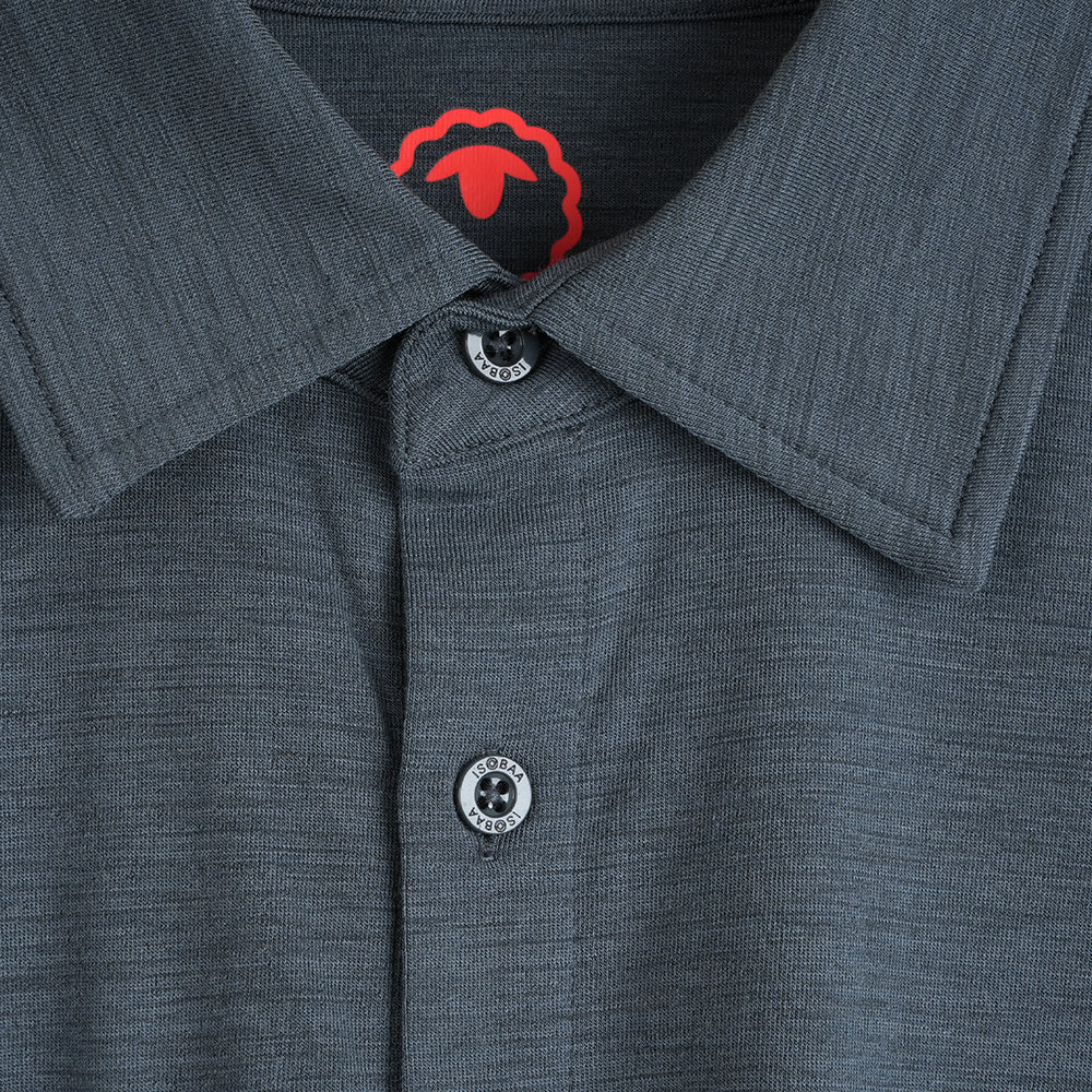 Mens Merino Blend 125 Ultrafine SS Shirt (Turbulence)