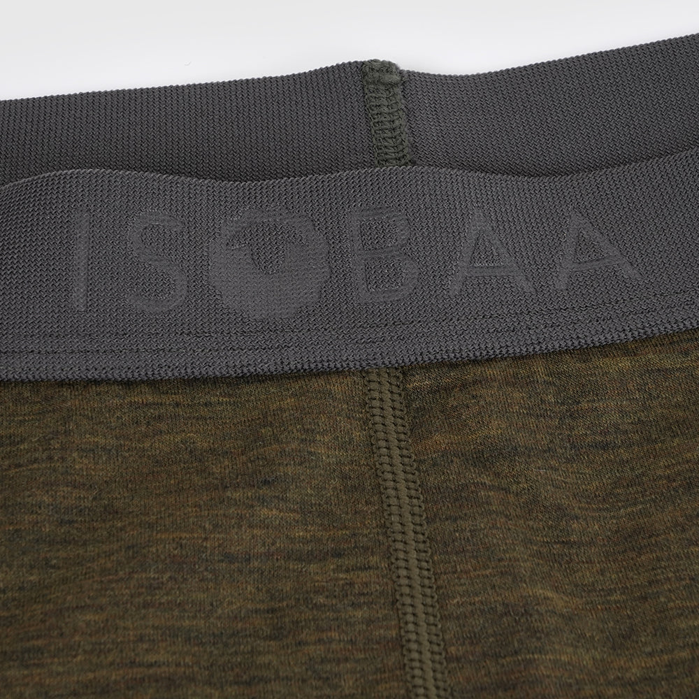 Mens Merino Blend 180 Boxers (2 Pack - Dark Olive)