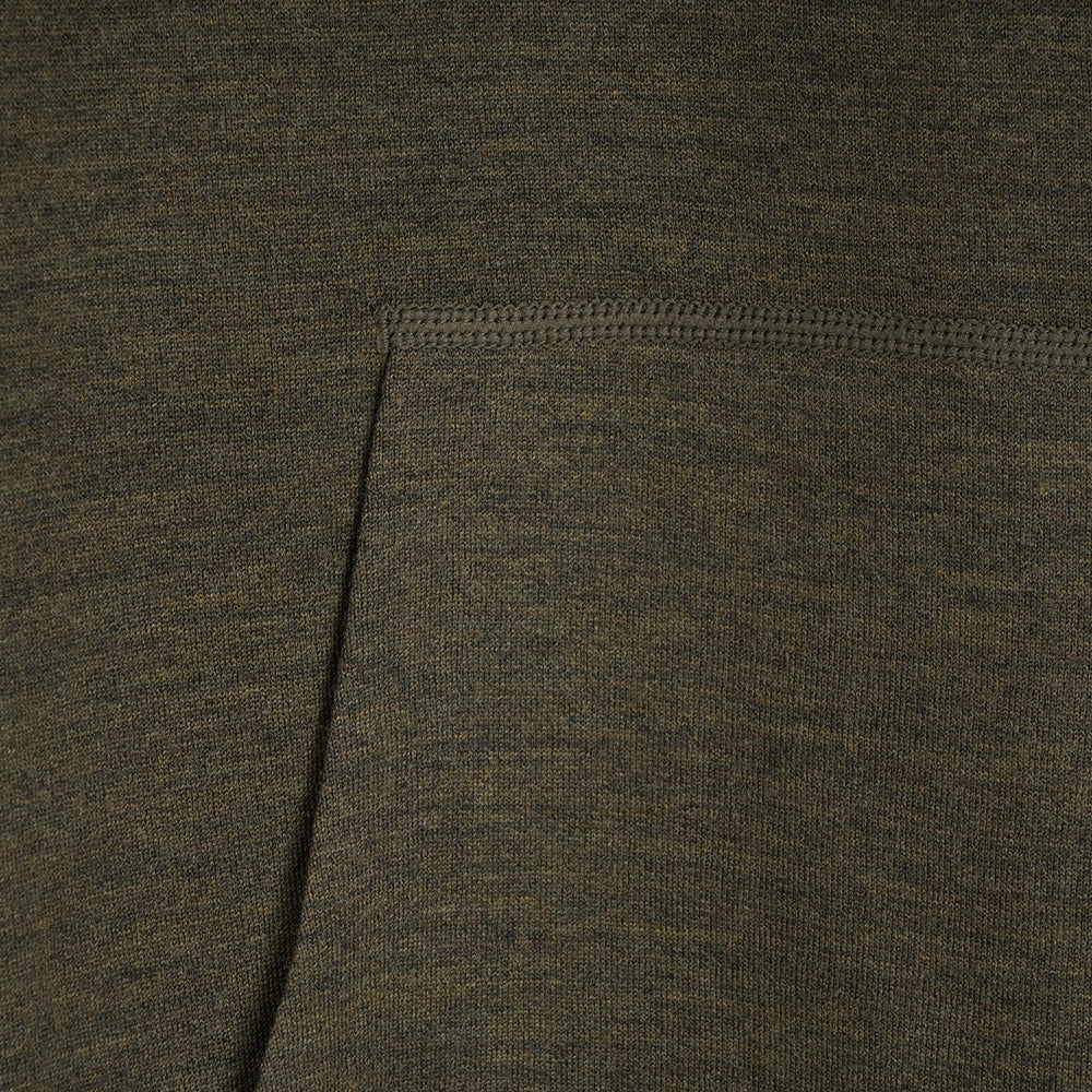 Mens Merino 260 Lounge Hoodie (Dark Olive)