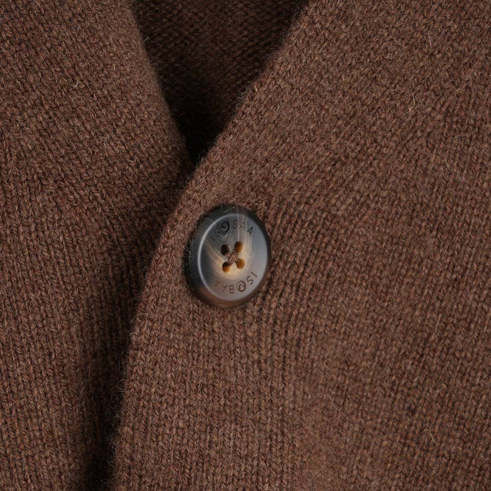 Herren Rove Merino Strickjacke (Brown)