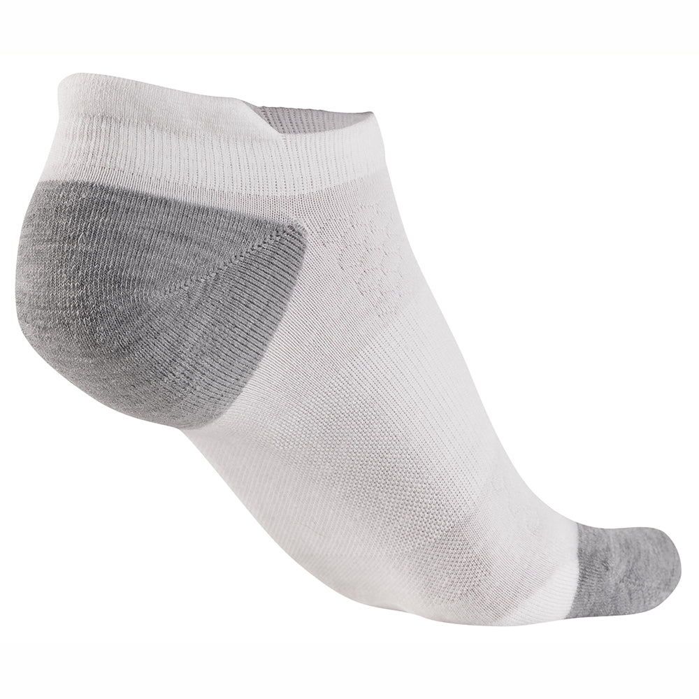 Mélange Mérinos Trainer Socks (3 Pack - White)