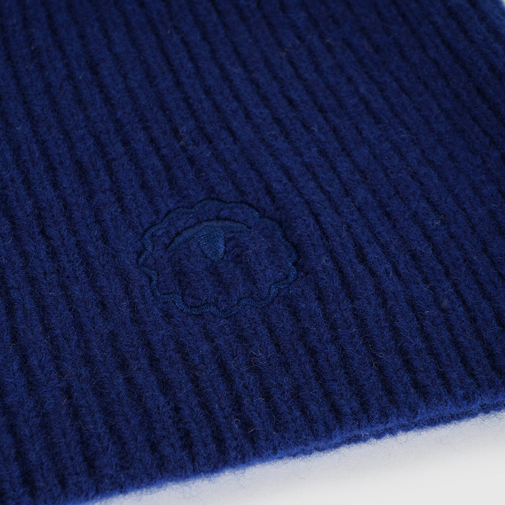 Merino-Strickkapuze (Navy)