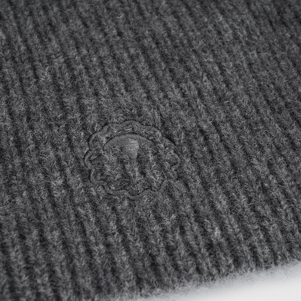 Merino-Strickkapuze (Smoke)