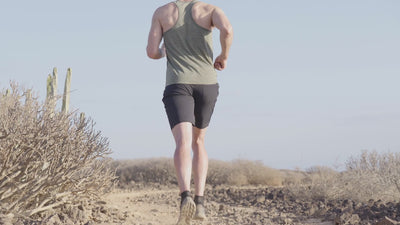 Mens 120 Ultrafine Racer Vest (Olive) | align: 45% 30% | Model: Barnaby