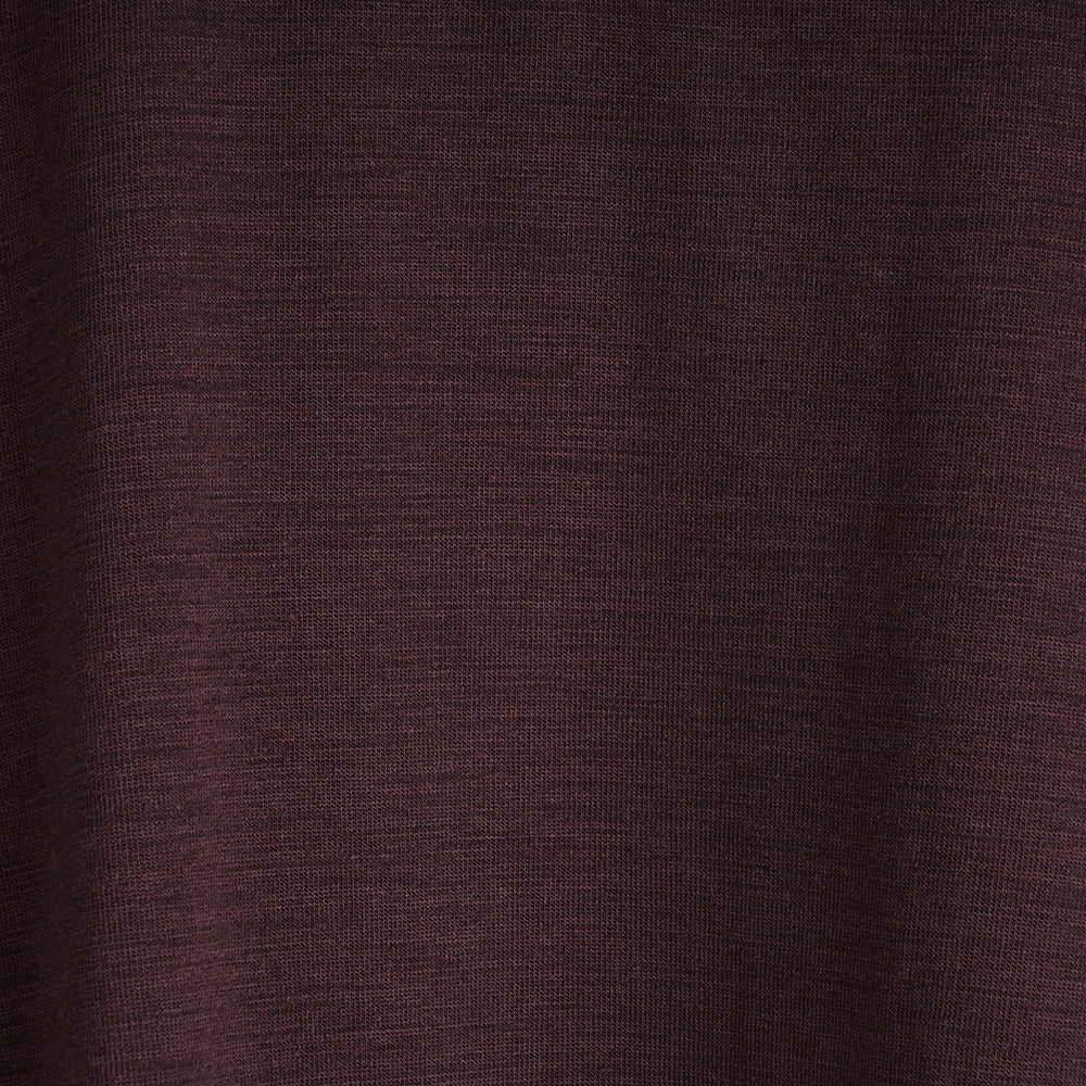 Womens Merino Blend 125 Ultrafine LS Crew (Brown Stone)