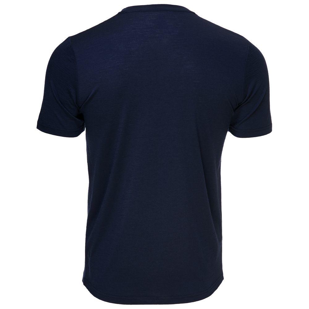 Isobaa | Mens Merino 150 Pocket Tee (Navy) | Gear up for outdoor adventure with Isobaa's superfine Merino Tee – a perfect blend of comfort, practicality, and sustainable design.
