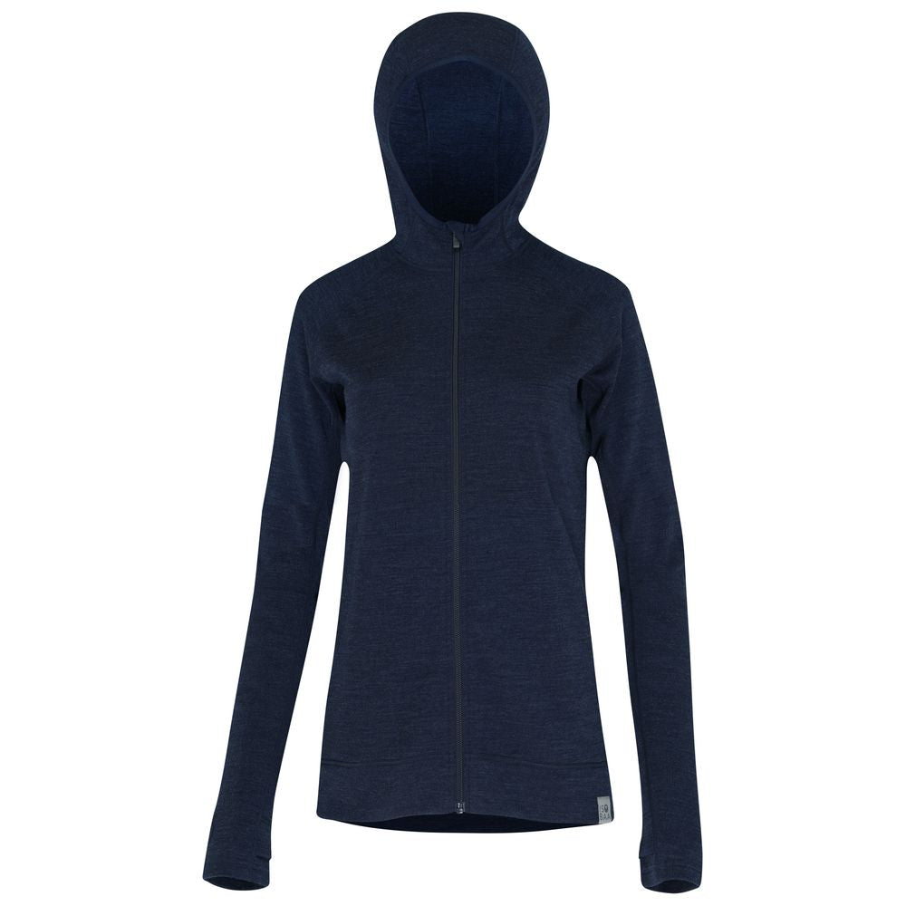 Isobaa | Womens IsoSoft 240 Hoodie (Navy) | For chilly trailheads, post-workout cool-downs, and cosy weekends.