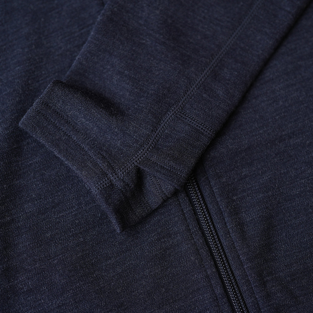 Isobaa | Womens IsoSoft 240 Hoodie (Navy) | For chilly trailheads, post-workout cool-downs, and cosy weekends.
