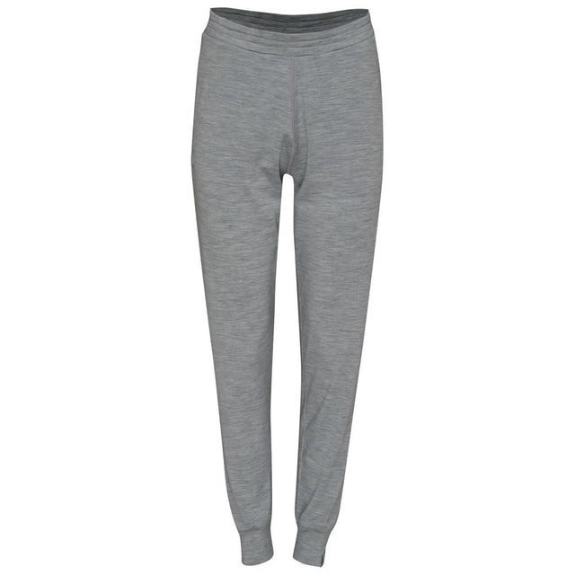 Isobaa | Womens Merino Blend 200 PJ Joggers (Cloud Melange) | Our superfine Merino blend joggers.