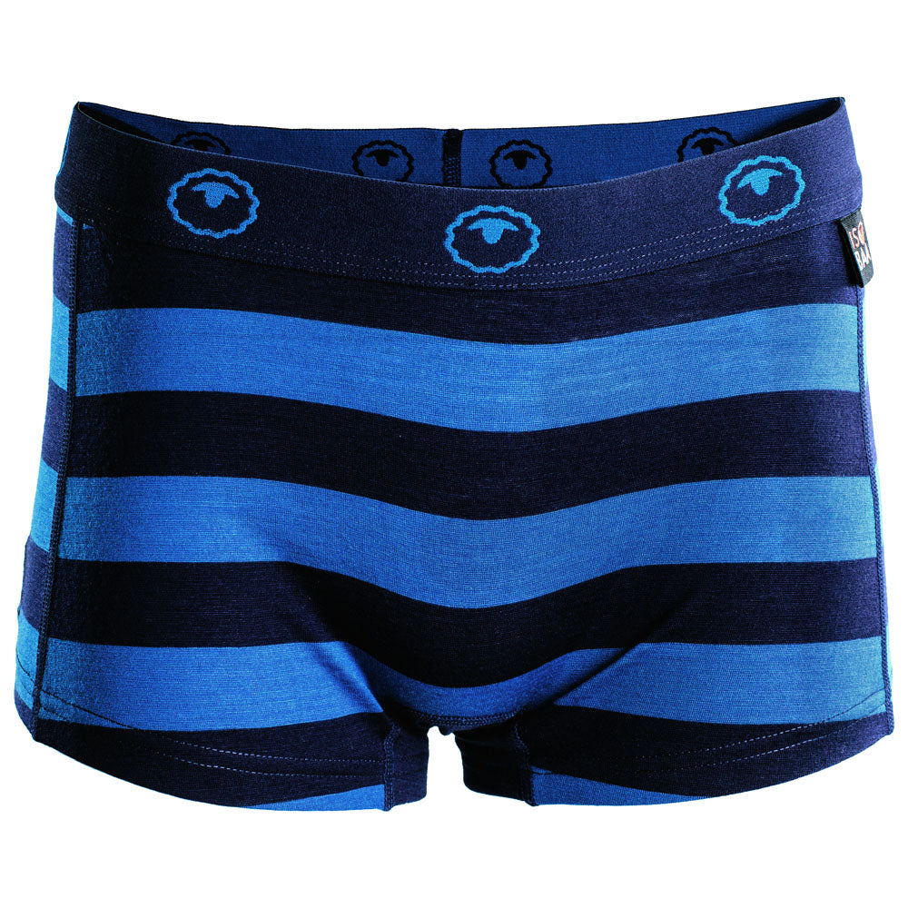 Isobaa | Womens Merino 180 Hipster Shorts (Navy/Blue) | Conquer any activity in comfort with Isobaa's superfine Merino hipster shorts.